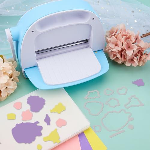 INFUNLY Valentine's Day Clear Stamps and Dies Love Silicone Stamp Flowers Stamps for Card Making Love Heart Stamps and Cutting Dies Flower Basket Stamps and Dies Set for DIY Craft Scrapbooking Decor - Image 4