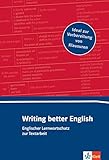  Writing better English: Lernwortschatz zur Textarbeit