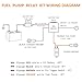 Electric Fuel Pump Relay Bypass Harness, Fuel Pump Relay Kit Wiring Harness 40 AMP Waterproof Relays Heavy Duty 10 Gauge w/30 AMP Blade Fuse 12V System for Trucks Cars RVs Marine Boats Trailers