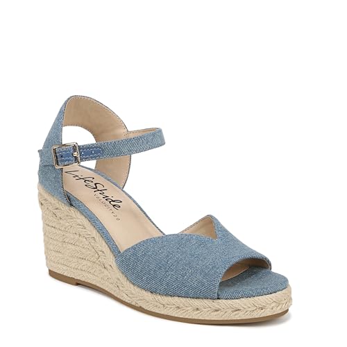 LifeStride Tess Sandale cage espadrille Femme pour un style estival unique