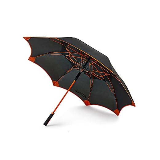 Fulton Titan 1 Black Golf Umbrella, Black, One Size, Classic