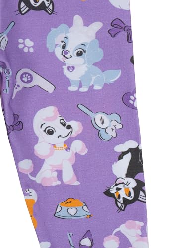 Image of Disney Minnie Mouse Fleece Pullover Crossover Hoodie and Leggings Outfit Set Infant to Big Kid Sizes (12 Months - 14-16)