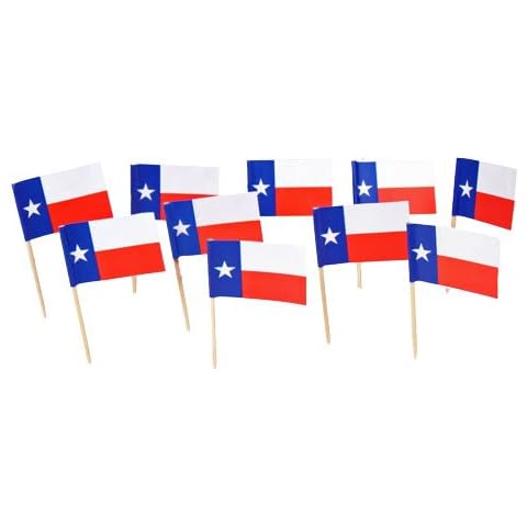 Texas | Texan Flag Toothpicks (100) Cover