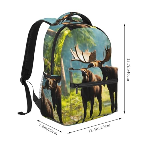 Mochila de oso y ciervo cómoda que soluciona el peso diario 2