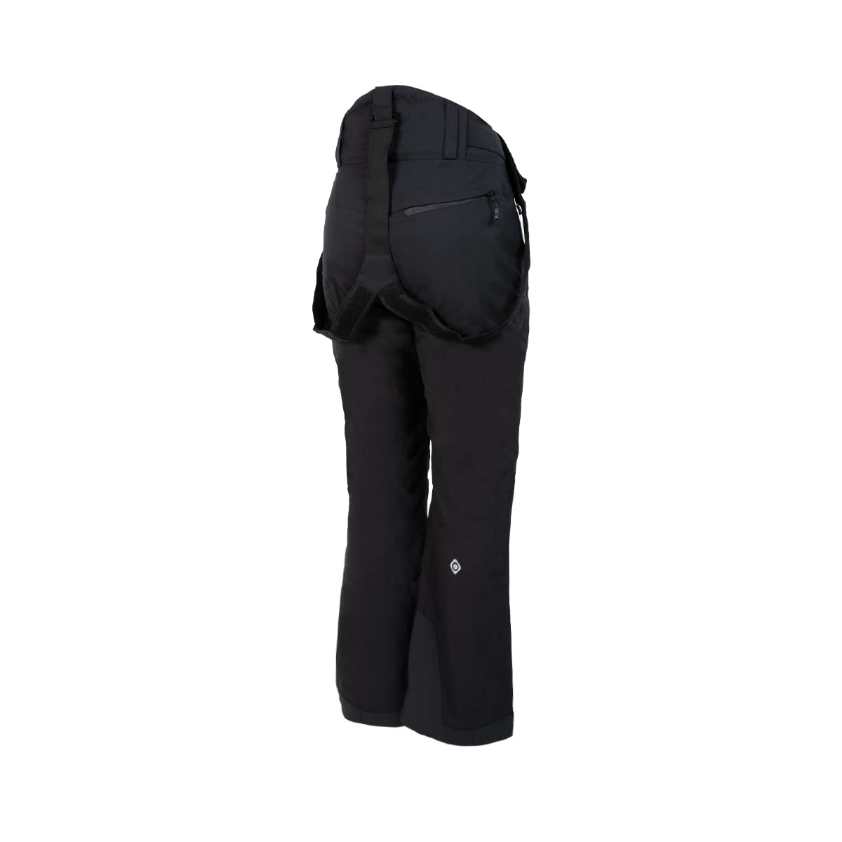 Izas Yoho Pantalones de Ski para Mujer con Zona Lumbar Elevada y Membrana Impermeable. Incluye Polaina Elástica, Tirantes Desmontables y Refuerzo en el Bajo. Cremallera Interior para Ventilación