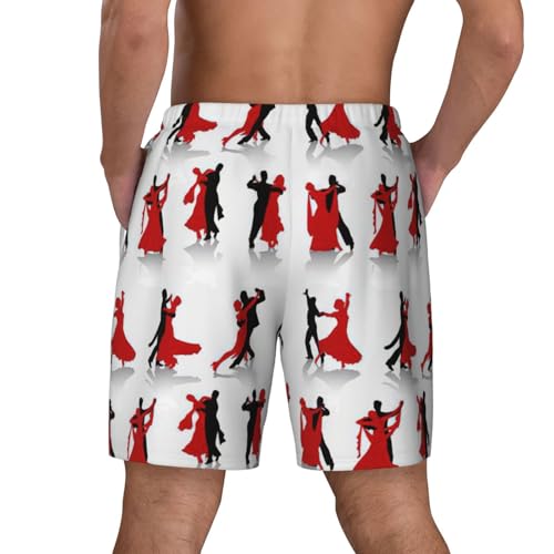 Bañador de hombre ligero y transpirable con estampado de baile para playa 7