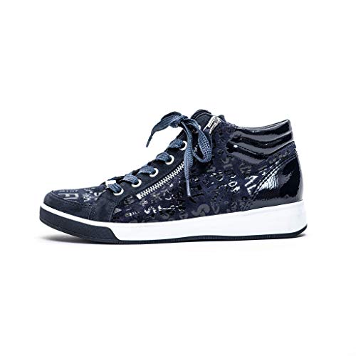 Ara Roma, Sneaker a collo Alto Donna, Blau Blau