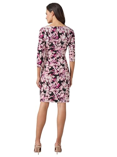 Kasper Women's Patricia Boat Nk Side Pleat Dress3