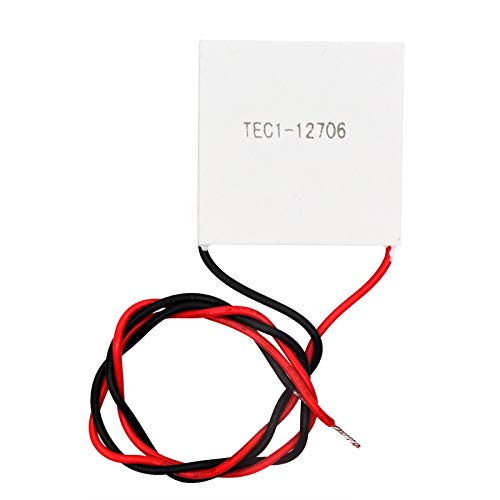 Glyduino New 1 PCS TEC1-12706 12V 6A 4040MM TEC semiconductor Thermoelectric Cooler Peltier (TEC1-12706)