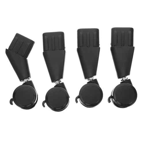 FUNNETOYU 4pezzi Ruote Per Sedie Scrivania Silenziose Pz Rotelle Ricambio Per Sedia Ufficio Per Pavimenti Tappeti e Mobili Resistenti Impieghi Gravosi