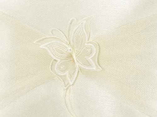 PartyDeco Butterfly Pillow Holder, White, Bianco, One-size - Image 4