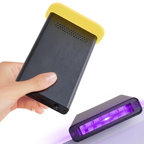 V Light Hair Extension Kit UV LED Hair Lamp Machine, Faster Wig Hair Extensions Glue Curing UV Dryer Gel Light, Rechargeable Hair Extension V Lights for Home Salon Hairdressing-Upgraded