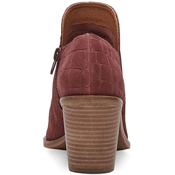 Lucky Brand Womens Saucie Comfort binnenzool puntige teen enkellaarzen