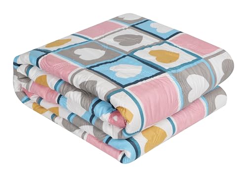 Image of DECORUM Reversible AC Comforter /Blanket /Quilt /Duvets /ultrasonic for All Season Double Bed (90X90 inch)