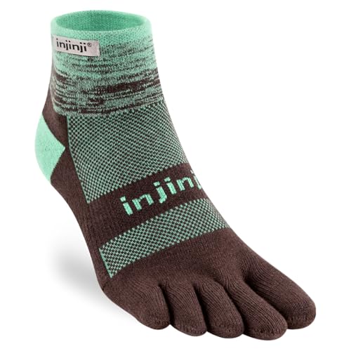 Injinji Trail Midweight Mini-Crew (Small, Mint)