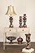 OK Lighting Decorative Vase, Ruby Red