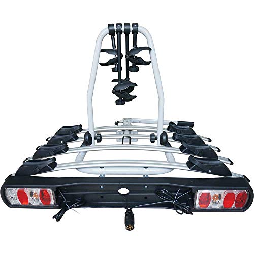 4 Titan Streetwize portabicicletas 4 bici remolque montaje plataforma trasera