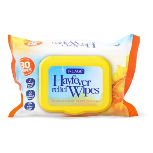 Nuage Hayfever Survival Kit Includes 30 Resealable Hayfever Relief Wipes, Barrier Balm, Face Mist Spray, Cooling Gel Eye Mask & Eye Pads | Natural Remedy for Hayferver | Suitable for Face and Hands - Image 4