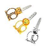 NUOBESTY 3stücke Teiliges Bastelscheren Für Cartoon Scheren Mit Tierschnitten Zebra Tiger Löwe...