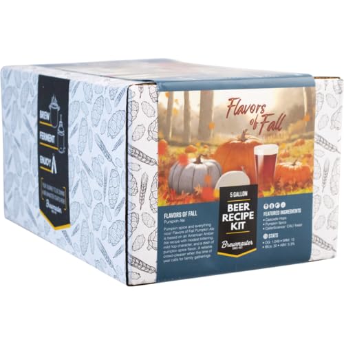 FLAVORS OF FALL PUMPKIN ALE Premium Homebrewing Extract Ingredient Beer Kit from Brewmaster BMKIT134