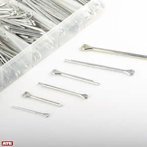 500 Piece Trade Cotter Pins Split Pin Assortment Box Kit Set