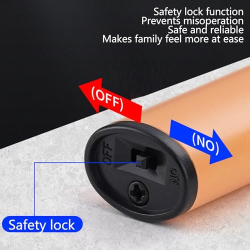 Briquet arc electrique avec verrouillage de sécurité rechargeable