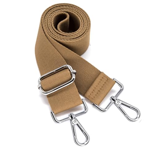 Image of S&loyoe Thickened Solid Color Purse Straps Replacement Crossbody Bag Strap Adjustable Wide Guitar Straps for Handbags 1.5inch