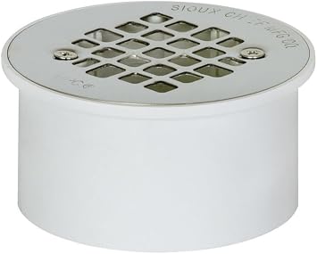 Sioux Chief Floor Drain General Purpose Stainless Steel Strainer 4 "