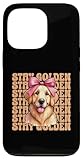 Photo Gallery fiocco stay golden retriever dog girl mom coquette custodia per iphone 13 pro Photo Gallery fiocco stay golden retriever dog girl mom coquette custodia per iphone 13 pro