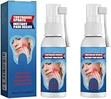 Mundschmerzspray mit Pfefferminzextrakt zur Zahnfleischreparatur und für frischen Atem. Fördert die Zahnfleischgesundheit.