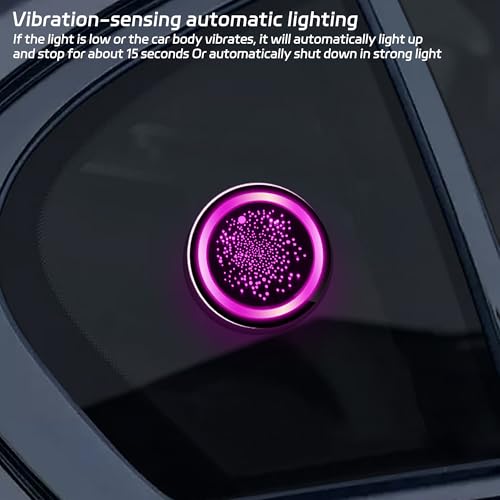 Luces LED para portavasos de carro, 2 unidades miniatura 4