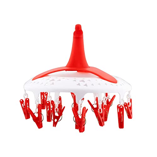 Condor, Mini Varal Roupas Íntimas, 16 Prendedores, Cabo Giratório, Portátil