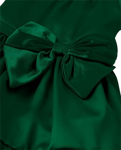 Gymboree,and Toddler Short Sleeve Dressy Special Occasion Dresses,Green Forest,12-18 Months2