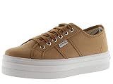 victoria Plataforma Basket Barcelona Lona 109200-WOMEN para Mujer Cacao 40