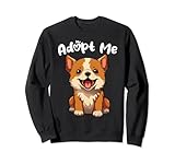 Mignon Adoptez-moi Adoption de chien et chien de sauvetage Sweatshirt