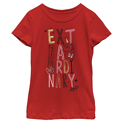 JoJo Siwa Girl's Extra Unicorn T-Shirt