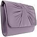 Failsworth Millinery Satin Clutch Bag in Taupe, size: One Size