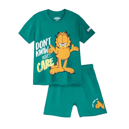Image of Nap Chief Kids Cotton Official Nick Jr. Printed Co ord Sets for Boys & Girls, T Shirt and Shorts for Casual Wear