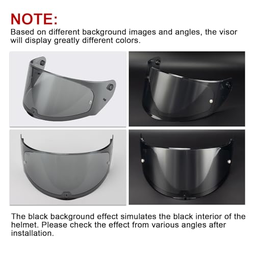 image for psler Assault Rapid Stream Outer Helmet Visor - Motorcycle Helmet Face