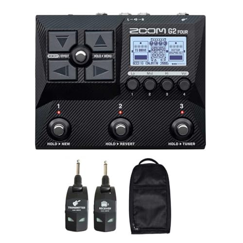 ZOOM G2 FOUR + ^уobO + LGW-01 CXVXe Zbg M^[p}`GtFN^[AvG~[^[ Y[