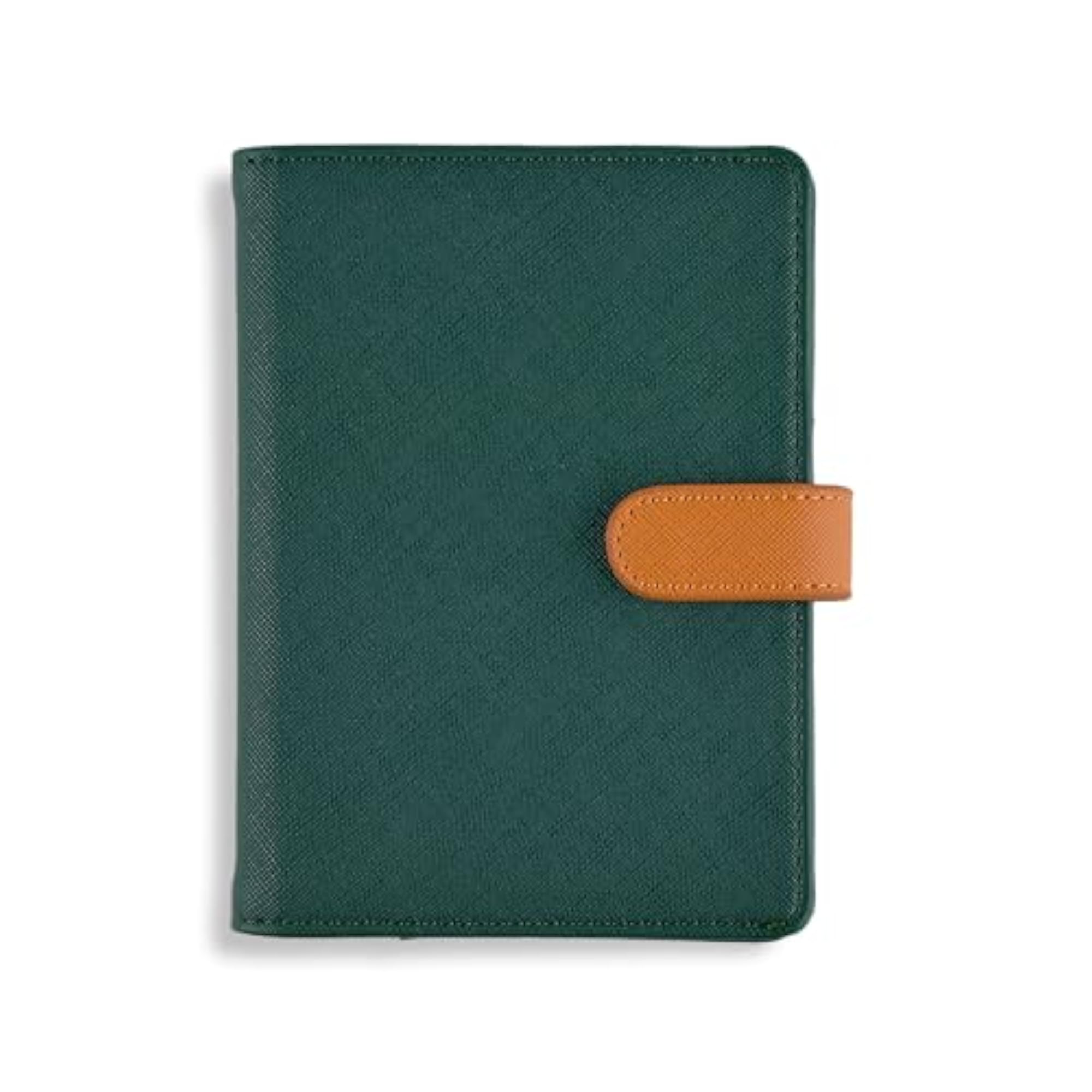 Premium Travel Passport Wallet with Magnetic Strap and Card Slots