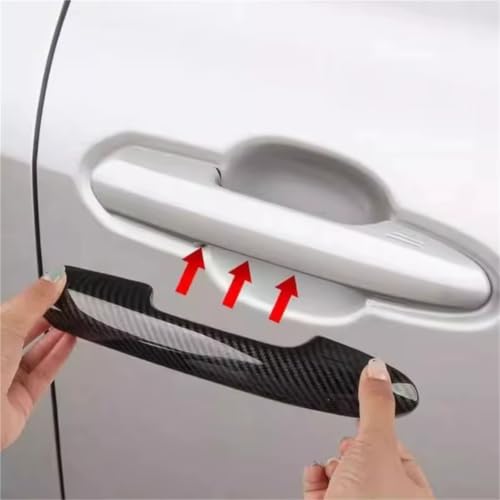 Cache poignée extérieure de porte pour RAV4 2020 noir premium