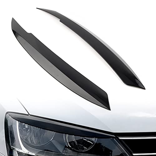 Sourcils de phares Jetta MK6 ABS finition laquée haut de gamme - 4