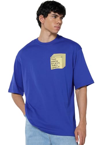 T-shirt oversize pour homme Bewakoof la solution confort et style en taille XXL graphique