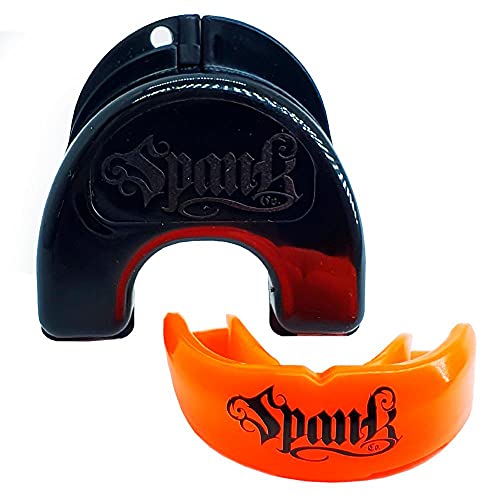 Protetor Bucal Arcada Superior Profissional Moldável - LARANJA - Spank