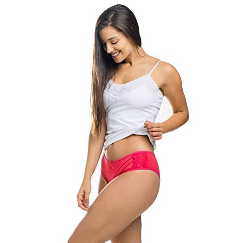 Kit 10 Calcinhas Conforto Com Renda
