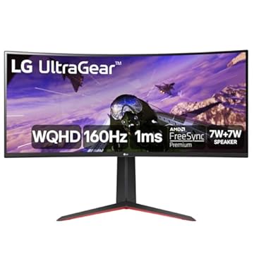 Monitor LG 34'' UltraGear Curvo 34GP63A-B UltraWide (HDMI/Displayport/3440x1440)