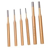 HOUDERCO 6stücke Splintentreiber Satz Metallstanzen Durchtreiber-set-werkzeuge Durchtreiber-kit Für Reparatur Und Wartung Von Kleingeräten Und Maschinen
