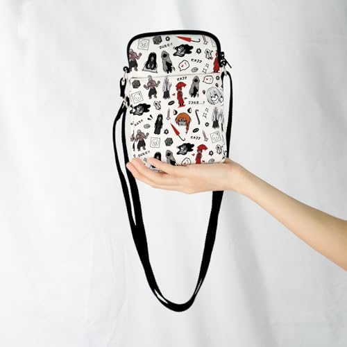 JXGZSO Funny Anime Crossbody Bag Anime Lover Gift Anime Themed Crossbody Bag3