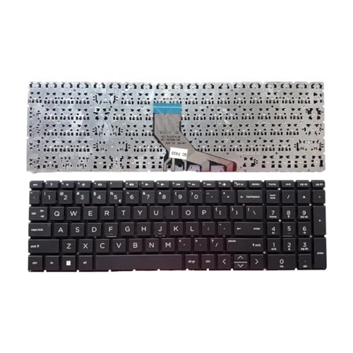 Clavier HP Pavilion 15-DA 250 G7 noir sans rétroéclairage disposition US